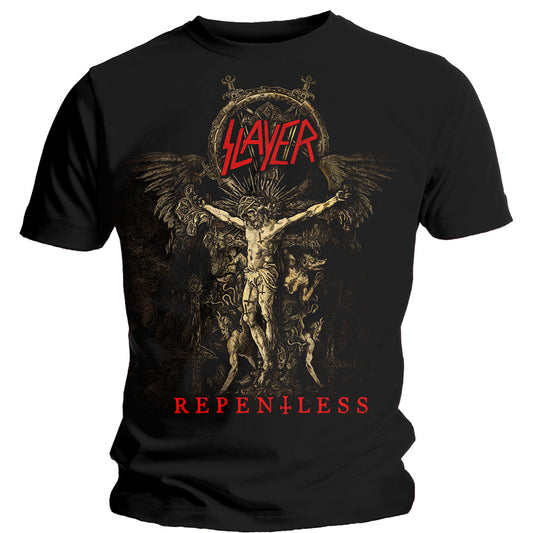 Slayer T-Shirt: Cruciform Skeletal