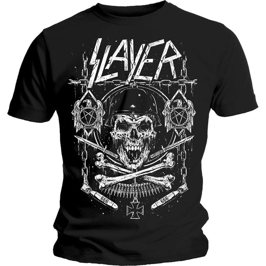 Slayer T-Shirt: Skull & Bones Revised
