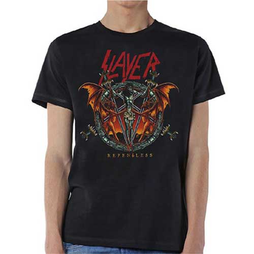 Slayer T-Shirt: Demon Christ Repentless