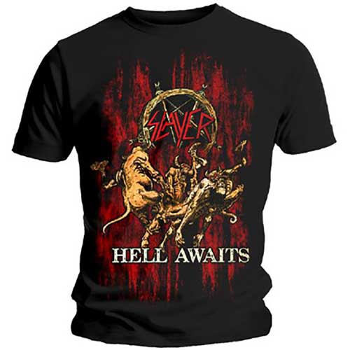 Slayer T-Shirt: Hell Awaits