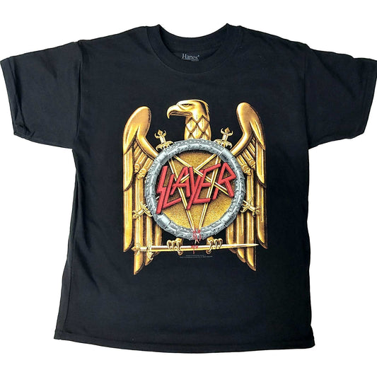Slayer T-Shirt: Gold Eagle