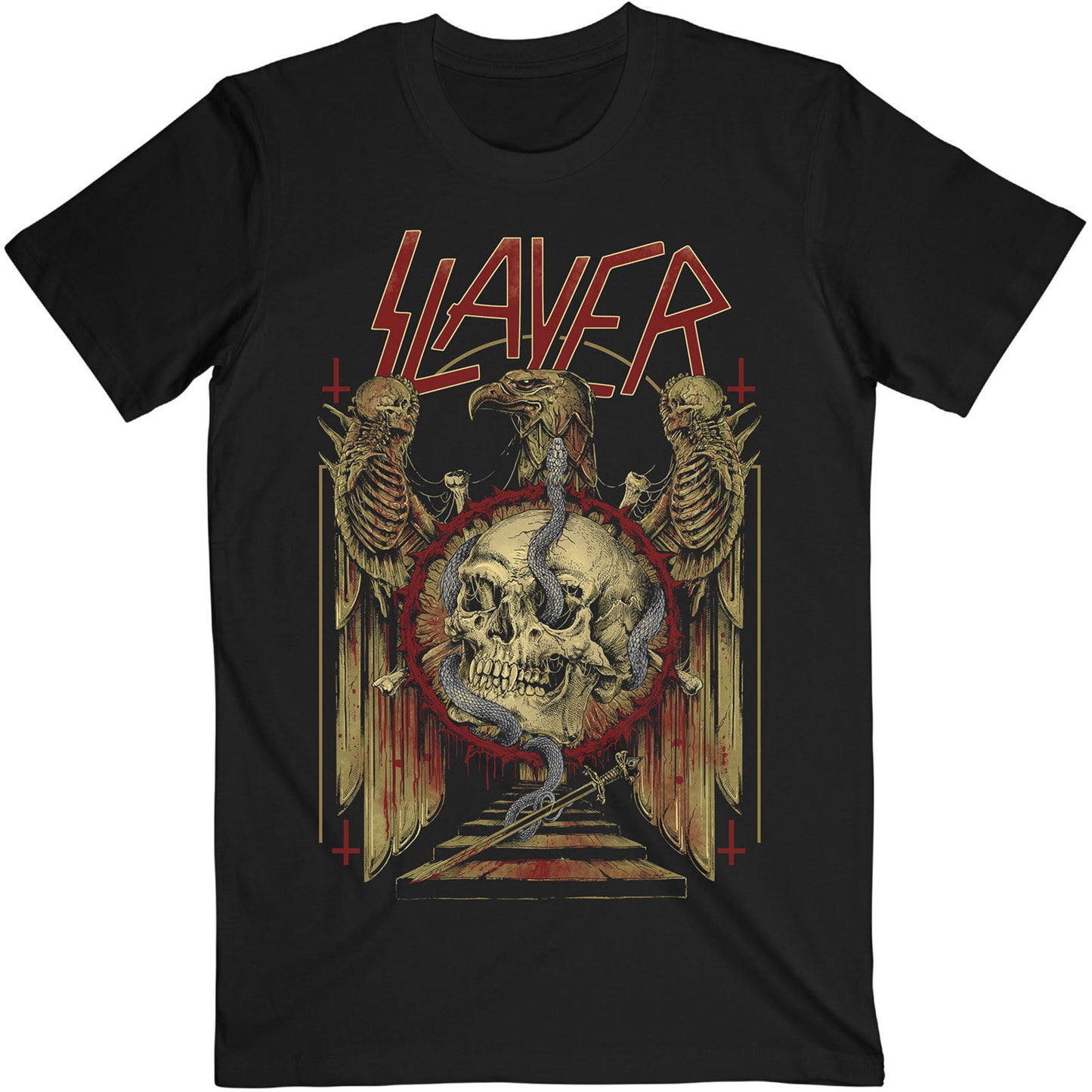 Slayer T-Shirt: Eagle & Serpent