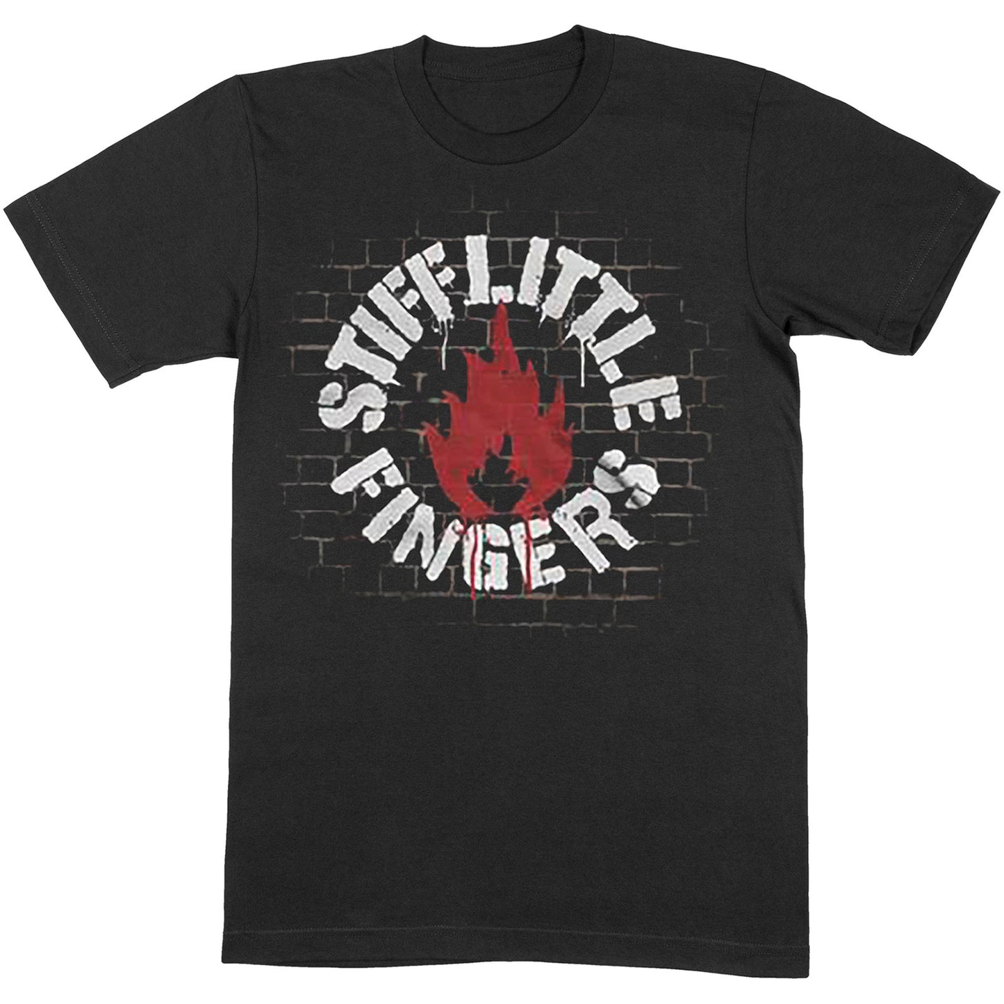 Stiff Little Fingers T-Shirt: Wall