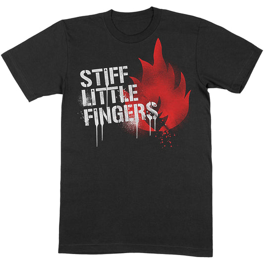 Stiff Little Fingers T-Shirt: Graffiti