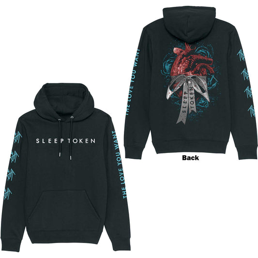 Sleep Token Pullover Hoodie: The Love You Want Heart