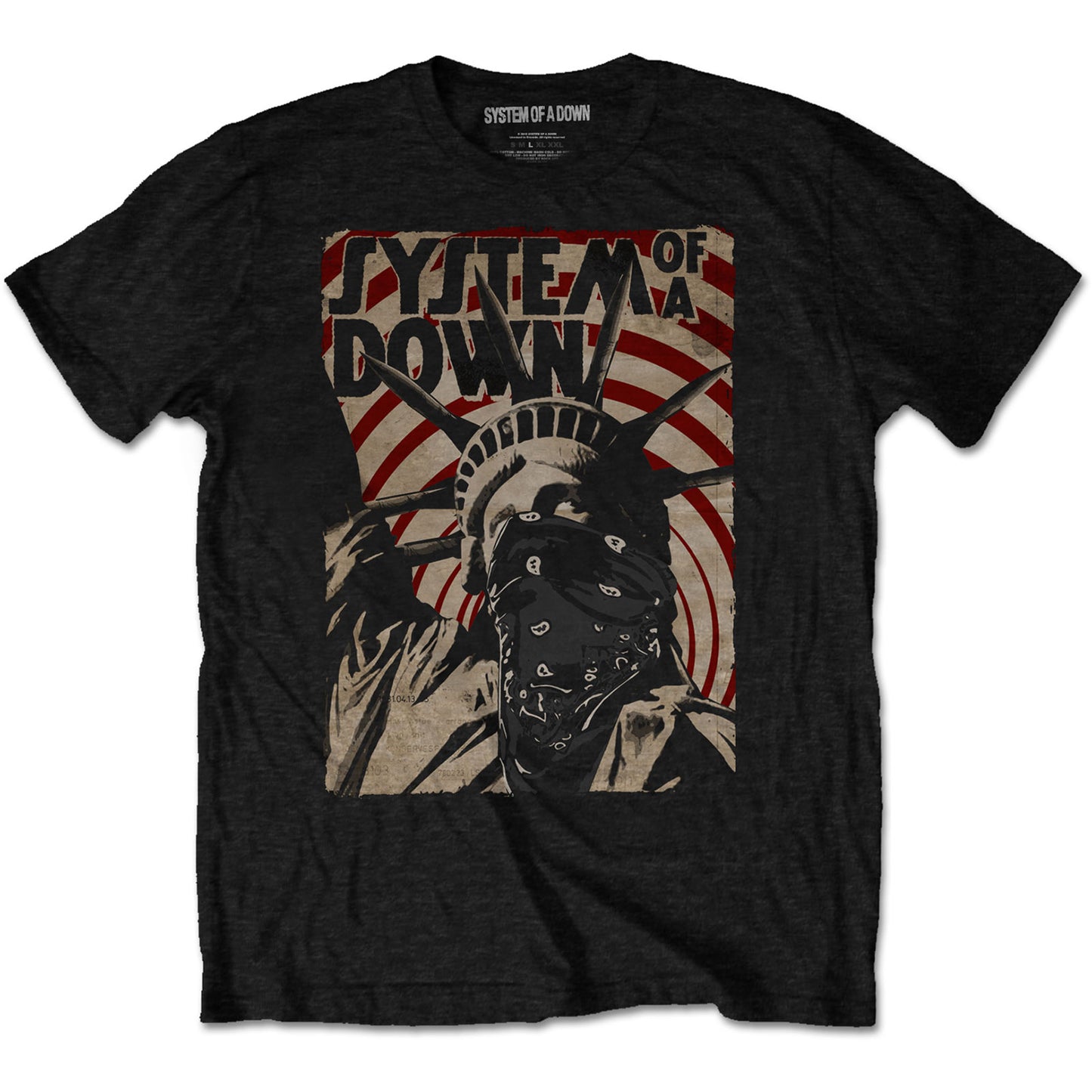 System Of A Down T-Shirt: Liberty Bandit