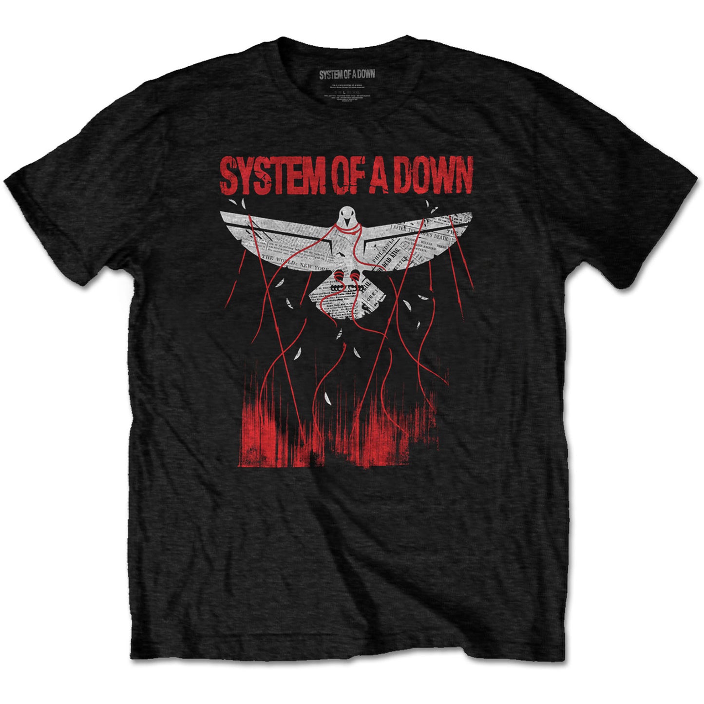 System Of A Down T-Shirt: Dove Overcome