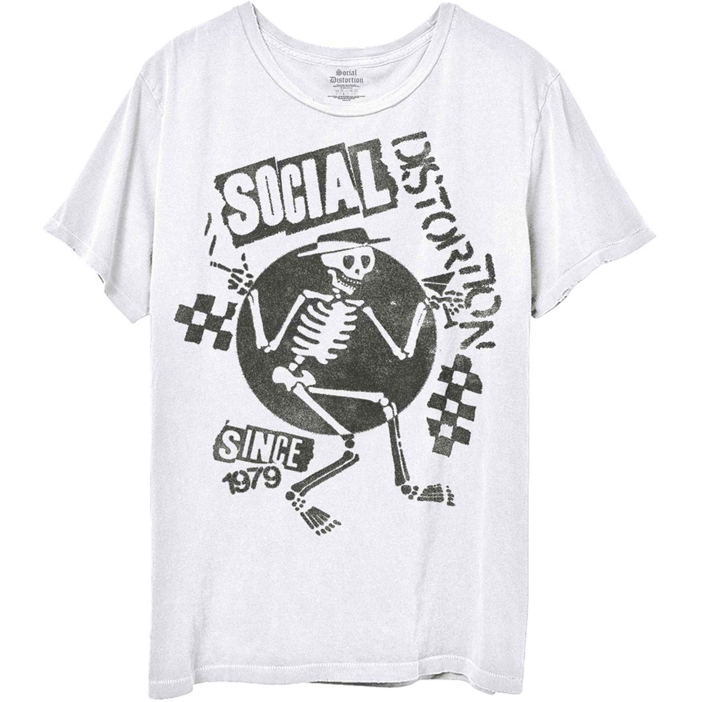 Social Distortion T-Shirt: Speakeasy Checkerboard