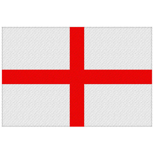 Generic Standard Woven Patch: St Georges Cross Flag