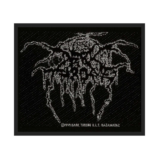 Darkthrone Standard Woven Patch: Lurex Logo