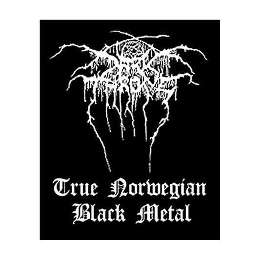Darkthrone Standard Woven Patch: Black Metal