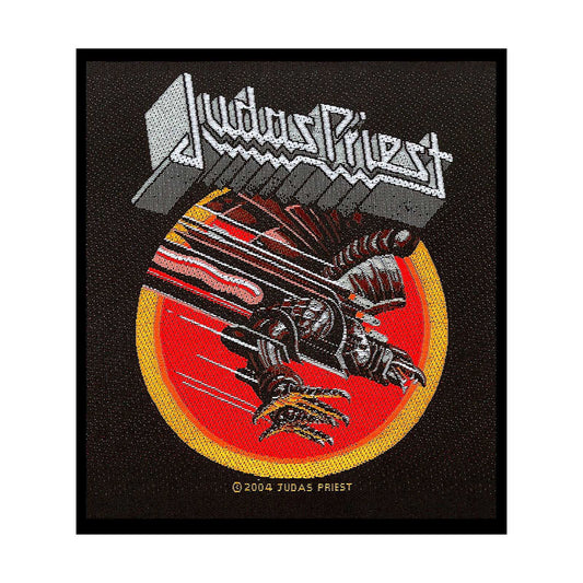 Judas Priest Standard Woven Patch: Screaming For Vengeance