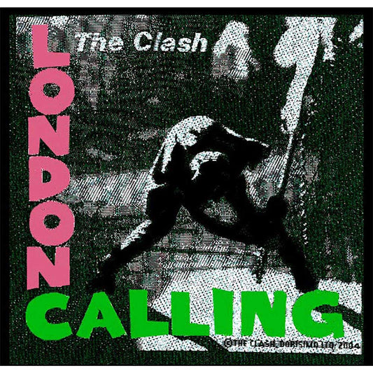 The Clash Standard Woven Patch: London Calling