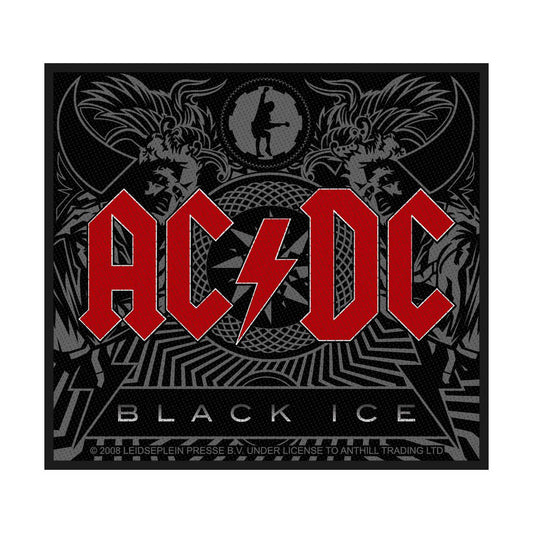 AC/DC Standard Woven Patch: Black Ice