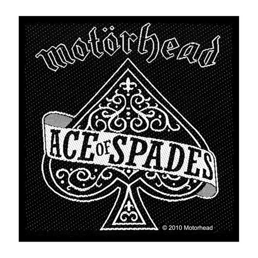 Motorhead Standard Woven Patch: Ace Of Spades