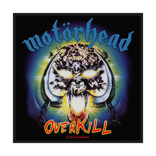 Motorhead Standard Woven Patch: Overkill