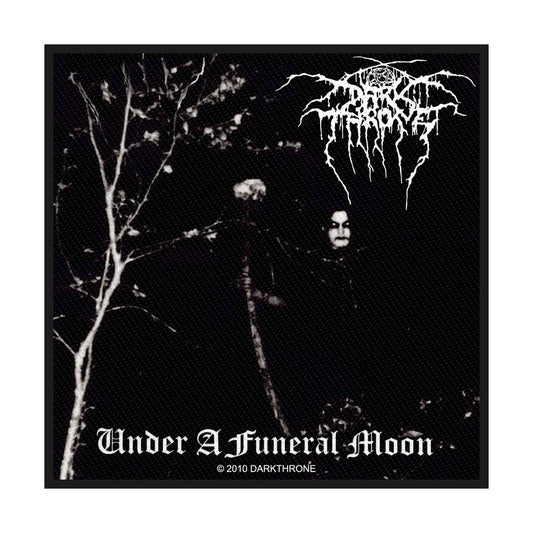Darkthrone Standard Woven Patch: Under a Funeral Moon
