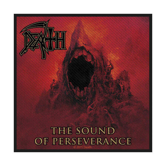 Death Standard Woven Patch: Sound of Perseverance