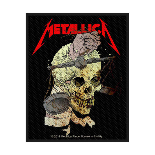 Metallica Standard Woven Patch: Harvester of Sorrow
