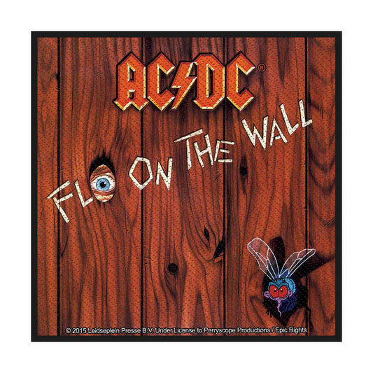 AC/DC Standard Woven Patch: Fly on the Wall