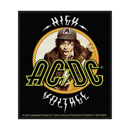 AC/DC Standard Woven Patch: High Voltage Angus