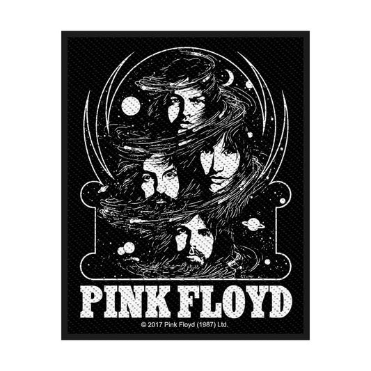 Pink Floyd Standard Woven Patch: Cosmic Faces