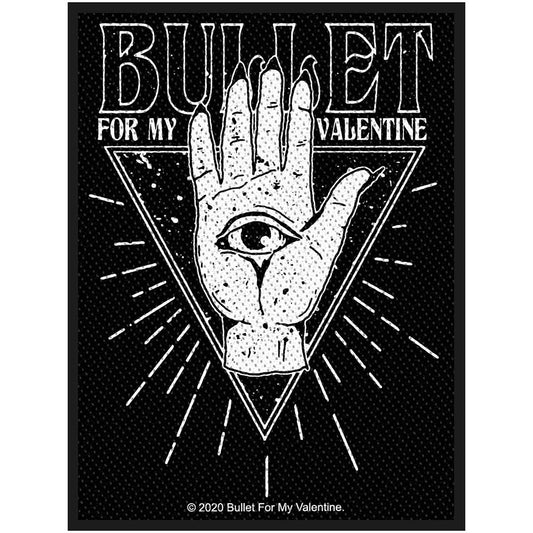 Bullet For My Valentine Standard Woven Patch: All Seeing Eye