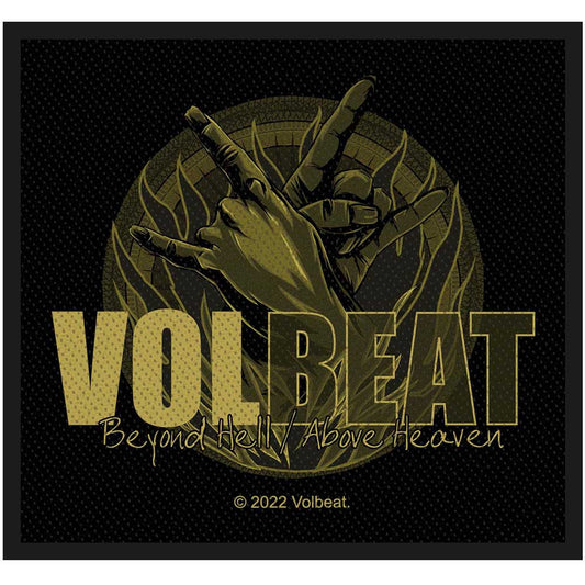 Volbeat Standard Woven Patch: Beyond Hell