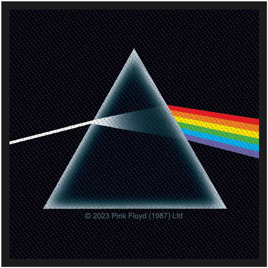 Pink Floyd Standard Woven Patch: Dark Side Of The Moon