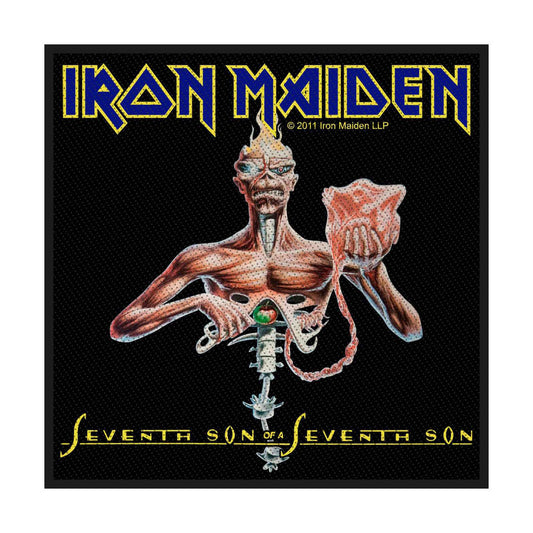 Iron Maiden Standard Woven Patch: Seventh Son