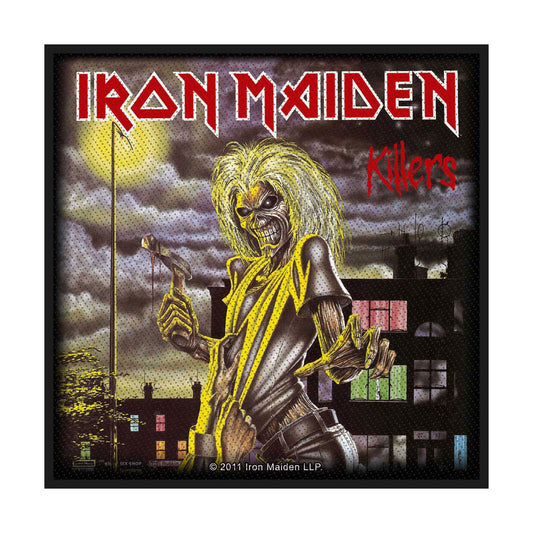 Iron Maiden Standard Woven Patch: Killers