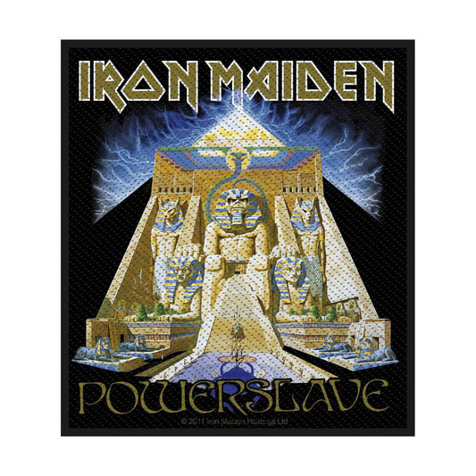 Iron Maiden Standard Woven Patch: Powerslave