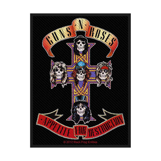 Guns N' Roses Standard Woven Patch: Appetite