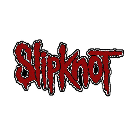 Slipknot Standard Woven Patch: Logo Cut-Out