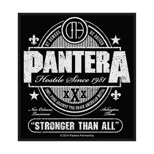 Pantera Standard Woven Patch: Stronger Than All