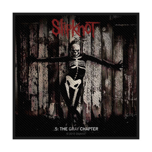 Slipknot Standard Woven Patch: .5: The Gray Chapter