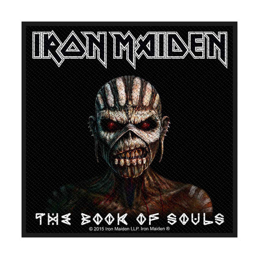 Iron Maiden Standard Woven Patch: The Book Of Souls