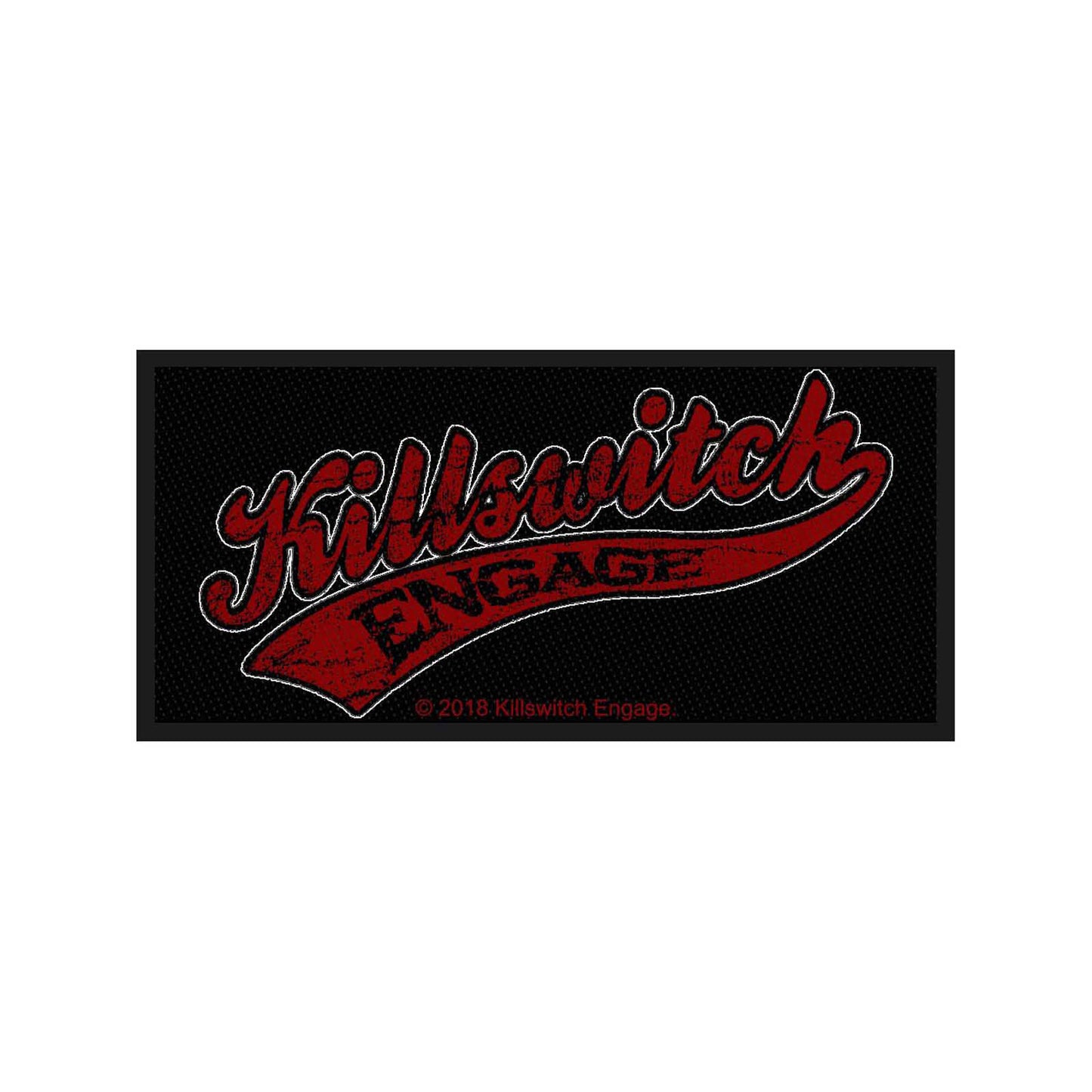 Killswitch Engage Standard Woven Patch: Baseball Logo