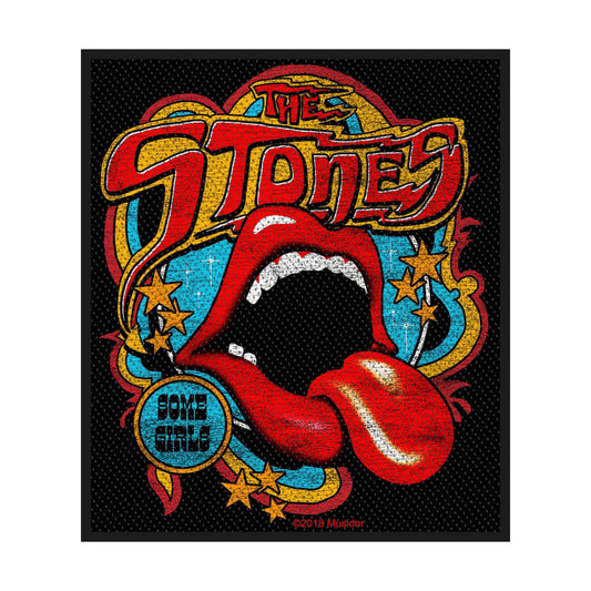 The Rolling Stones Standard Woven Patch: Some Girls