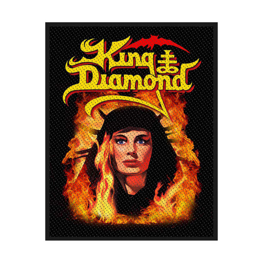 King Diamond Standard Woven Patch: Fatal Portrait