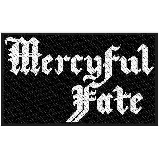 Mercyful Fate Standard Woven Patch: Logo