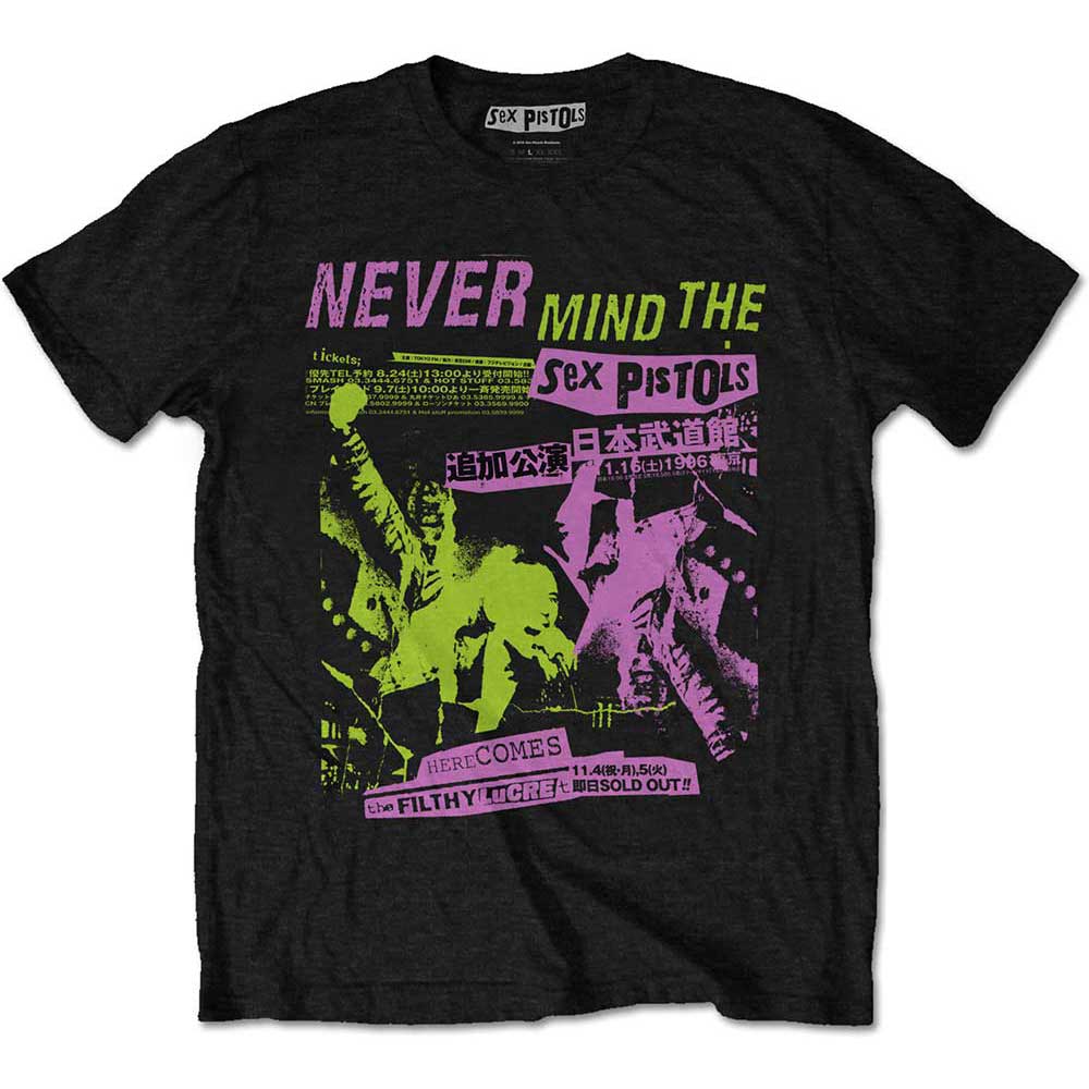 The Sex Pistols T-Shirt: Japanese Poster