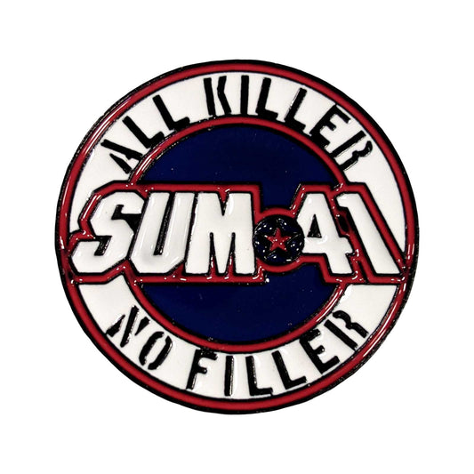 Sum 41 Badge: All Killer No Filler