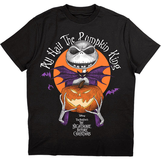 Disney T-Shirt: The Nightmare Before Christmas All Hail the Pumpkin King
