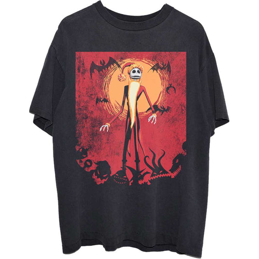 Disney T-Shirt: The Nightmare Before Christmas Jack Orange Sun
