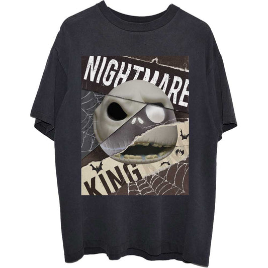 Disney T-Shirt: The Nightmare Before Christmas Nightmare Skull