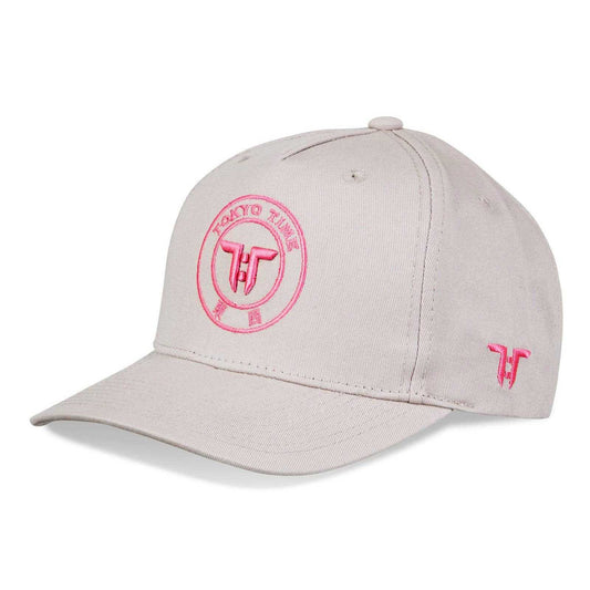 Tokyo Time Baseball Cap: TT Core Pink Logo