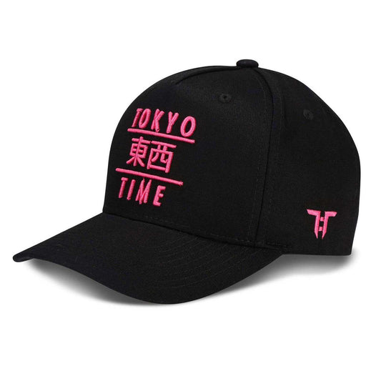 Tokyo Time Baseball Cap: TT Heritage Pink Logo