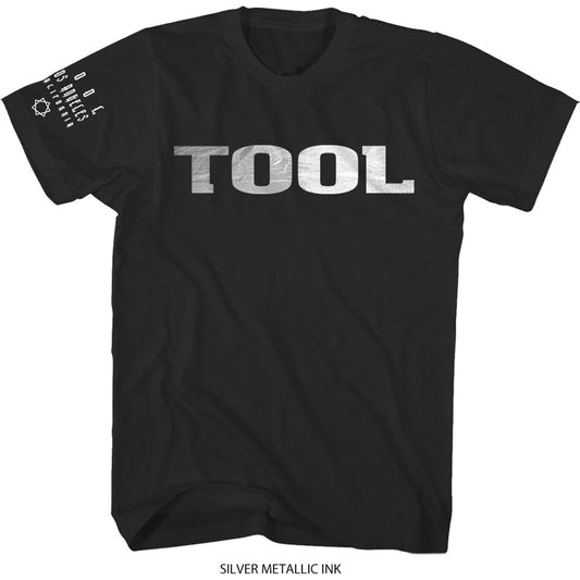 Tool T-Shirt: Metallic Silver Logo