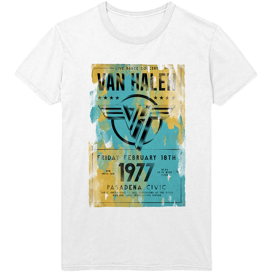 Van Halen T-Shirt: Pasadena '77